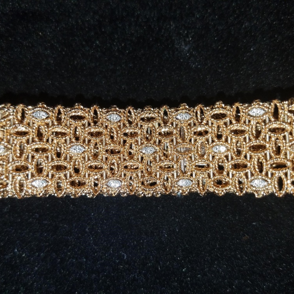Roberto Coin women's lattice bracelet